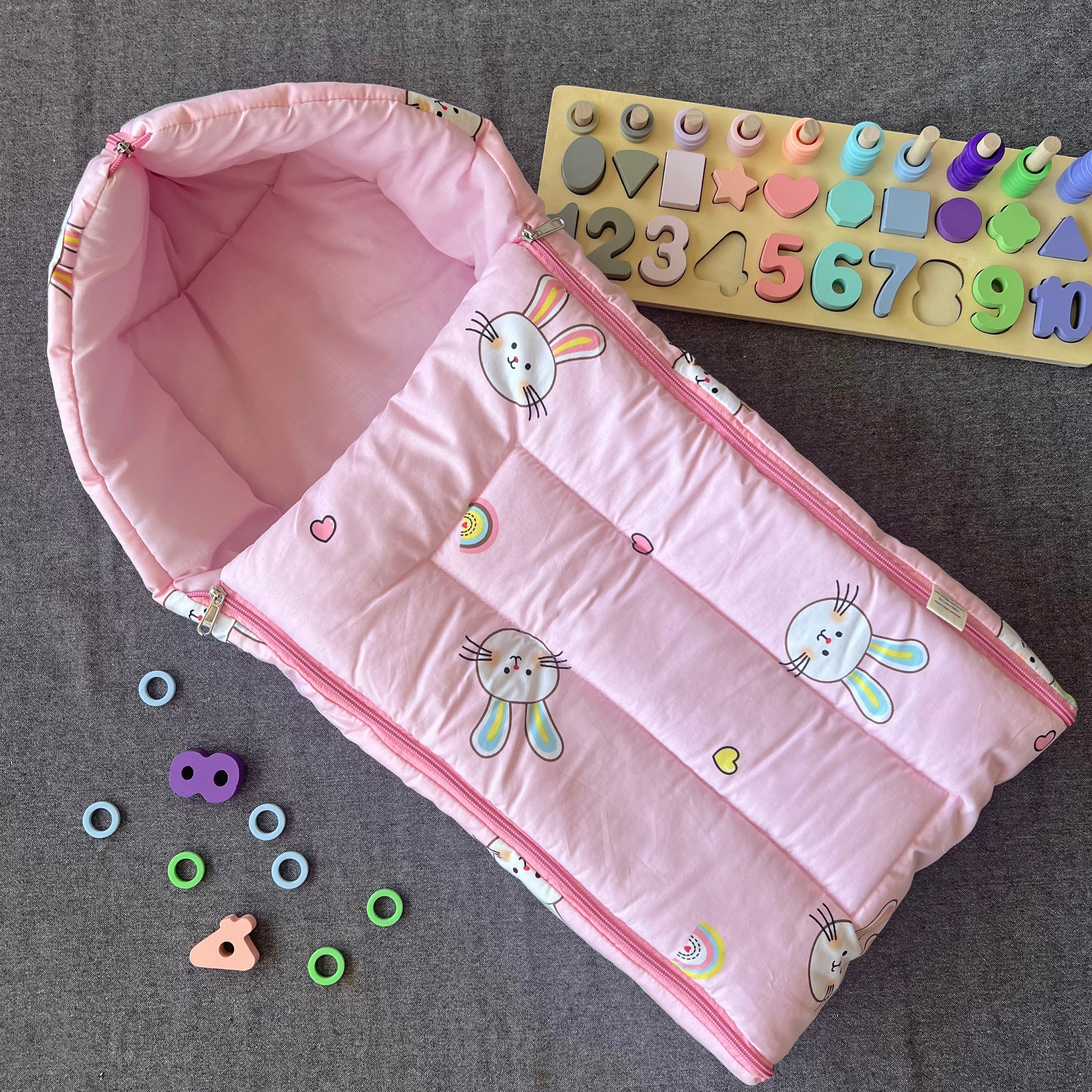 Honey Bunny - Carry Nest - Pink - Oranges and Lemons