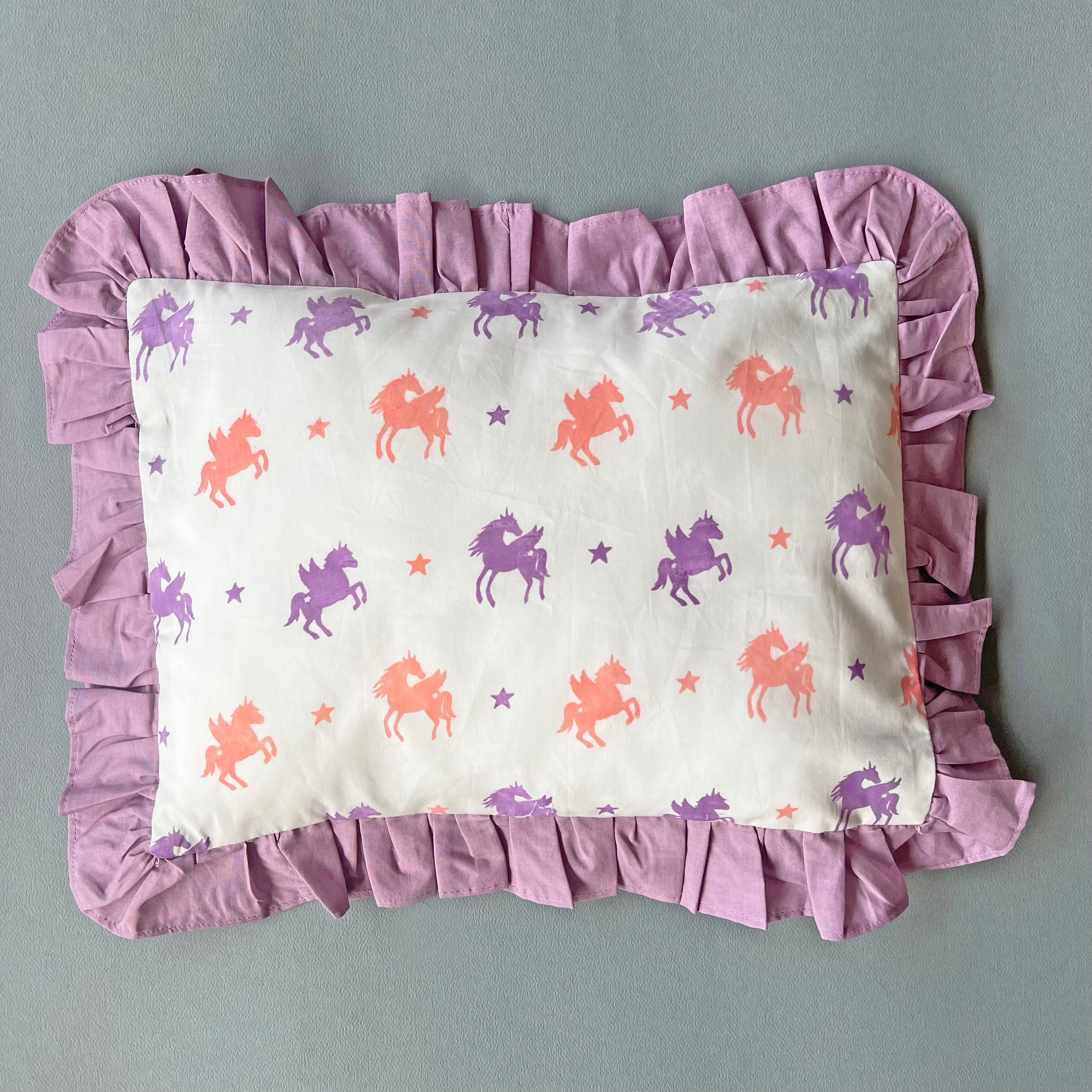 Baby Pillow and Bolster Cushions Set - Unicorn - Oranges and Lemons