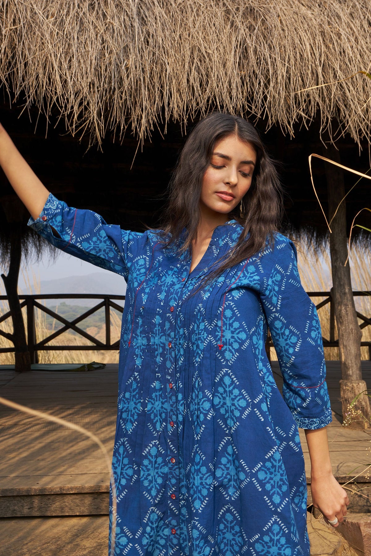 Jasmine Indigo Tunic - Dhãran