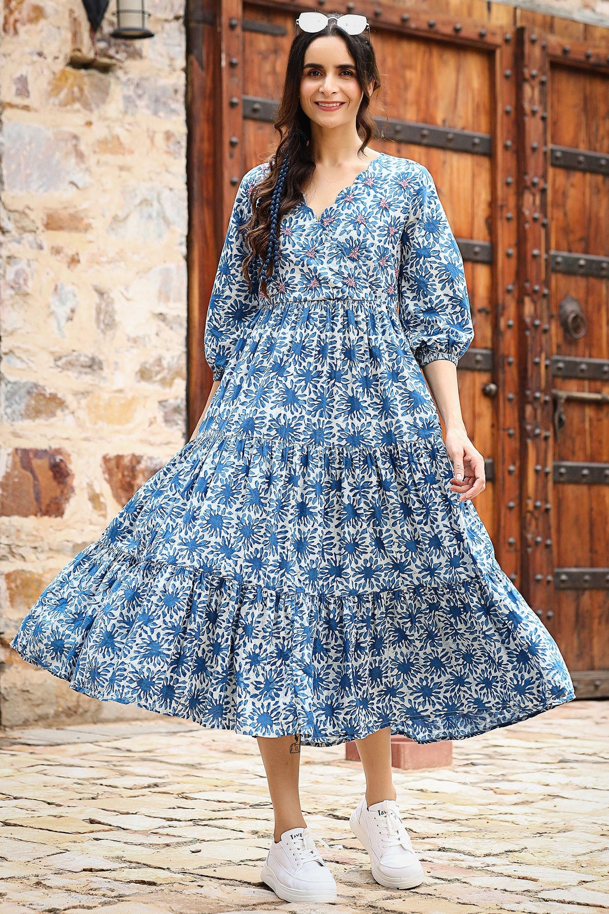 Daisy Indigo Dress - Dhãran