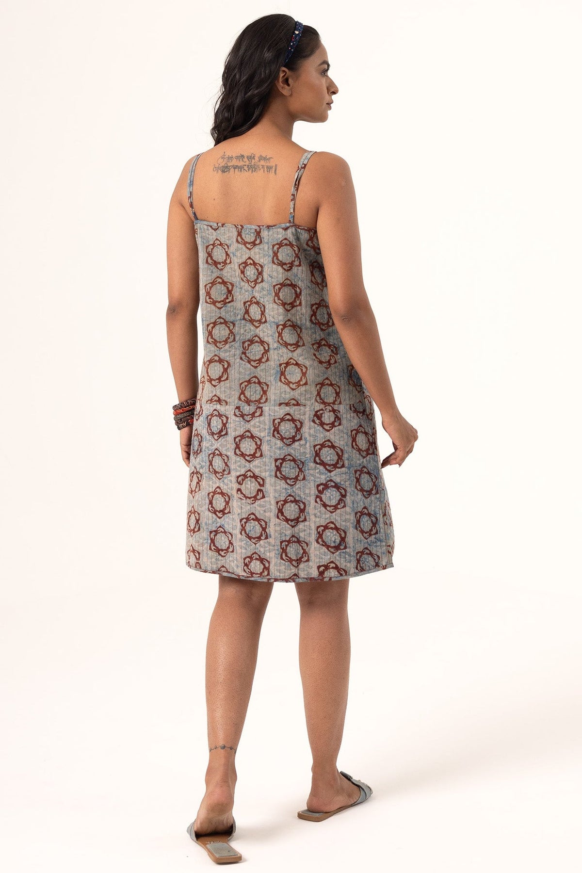 Timmy Shift Dress Lt Blue - Dhãran