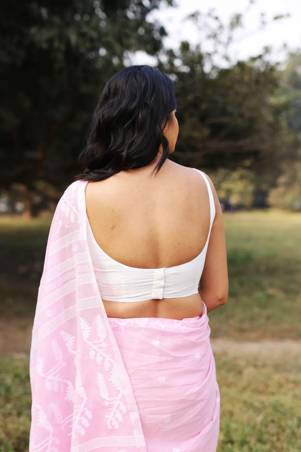 Shwet (White) Basic Blouse-Sutra Art of Clothing