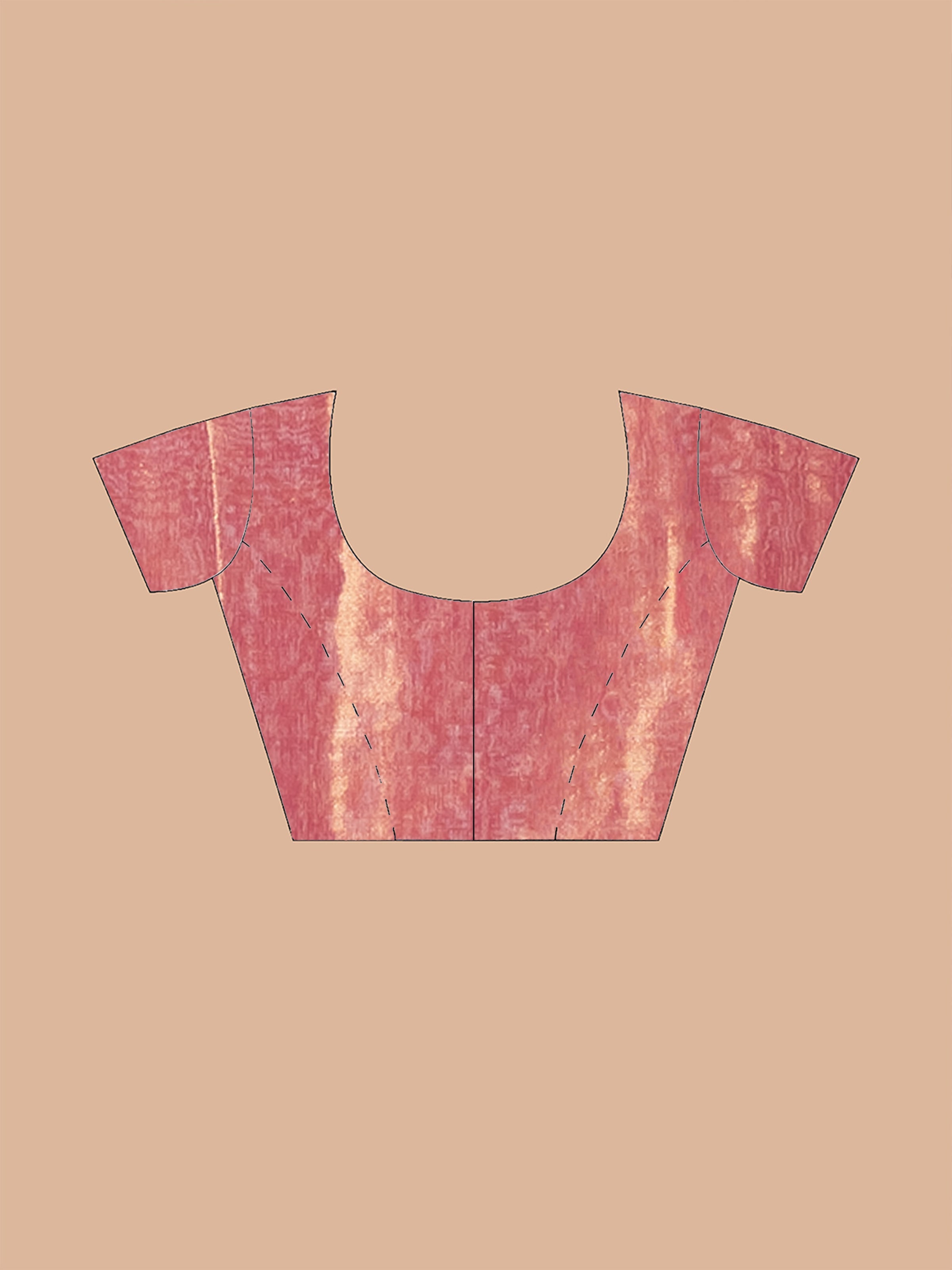 Designer golden tissue blouse for weddings and festive celebrations by Shop AaMe