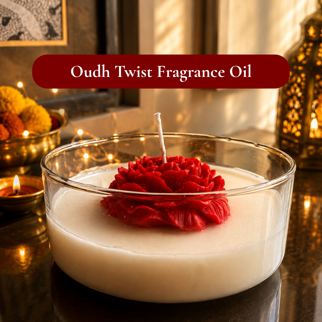 Crimson Rose Diwali Candle Gift Hamper – Elegant Festive Gift - https://artecasa.in/