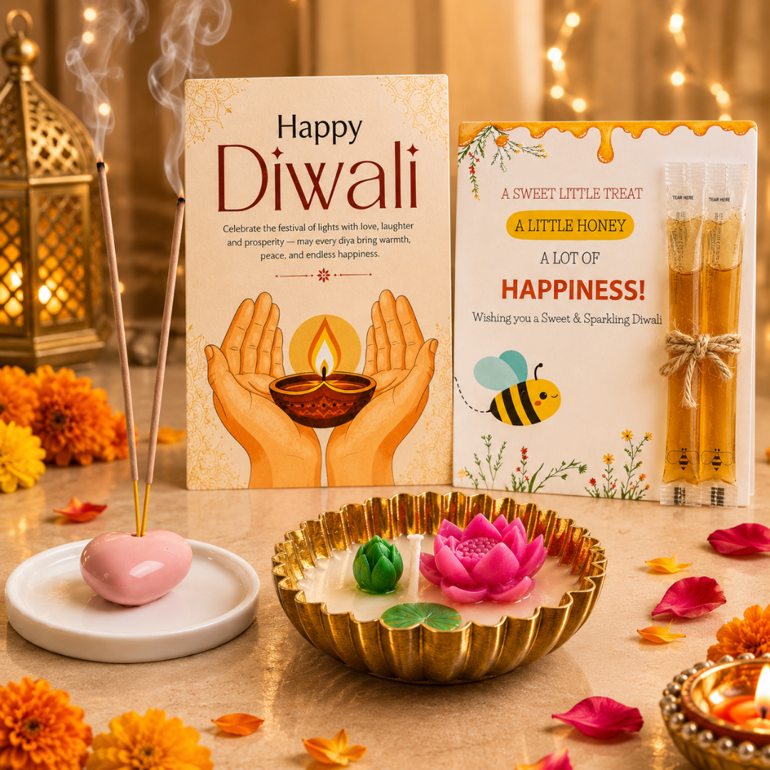 Shubh Aarambh Urli & Agarbatti Gift Hamper - https://artecasa.in/