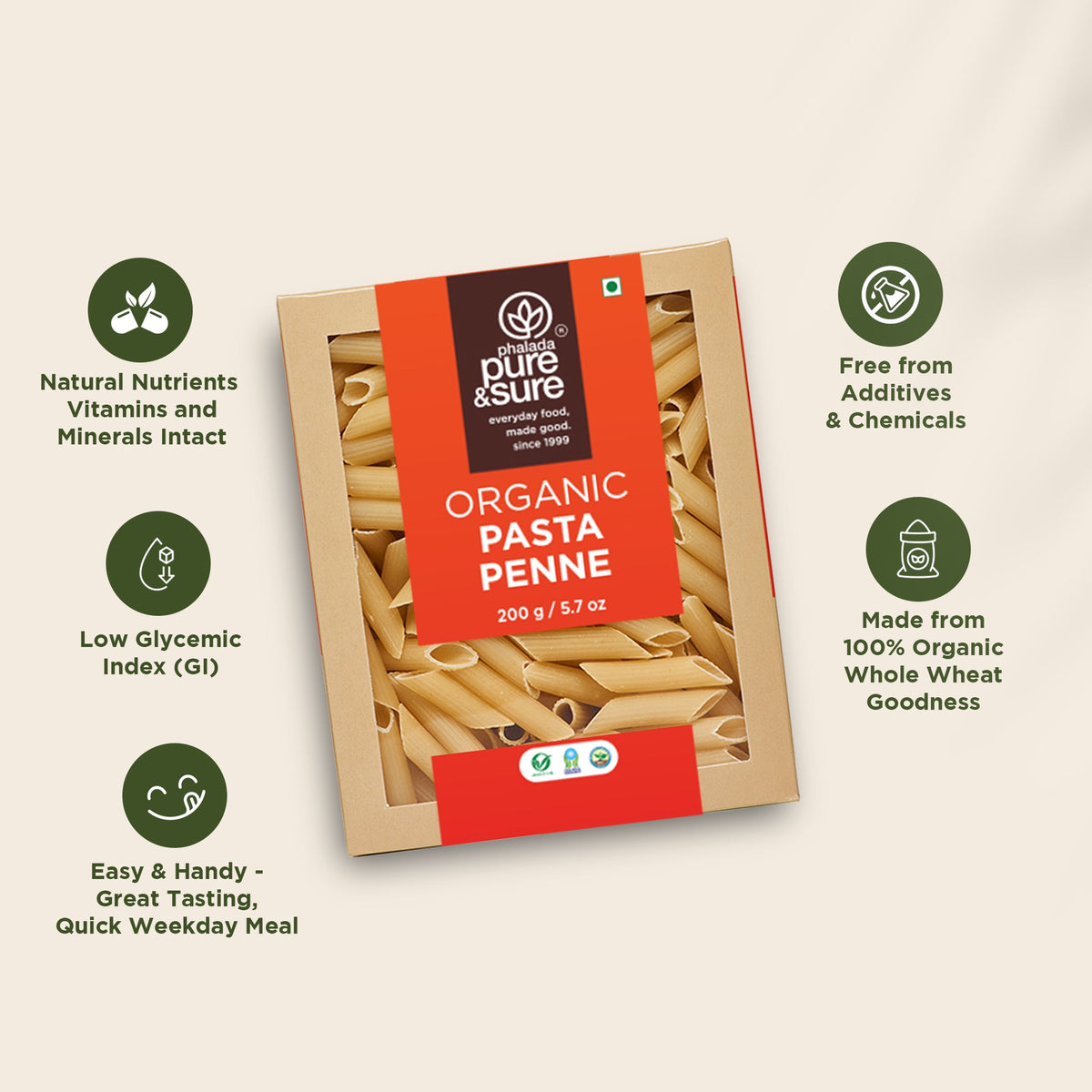 Penne Features