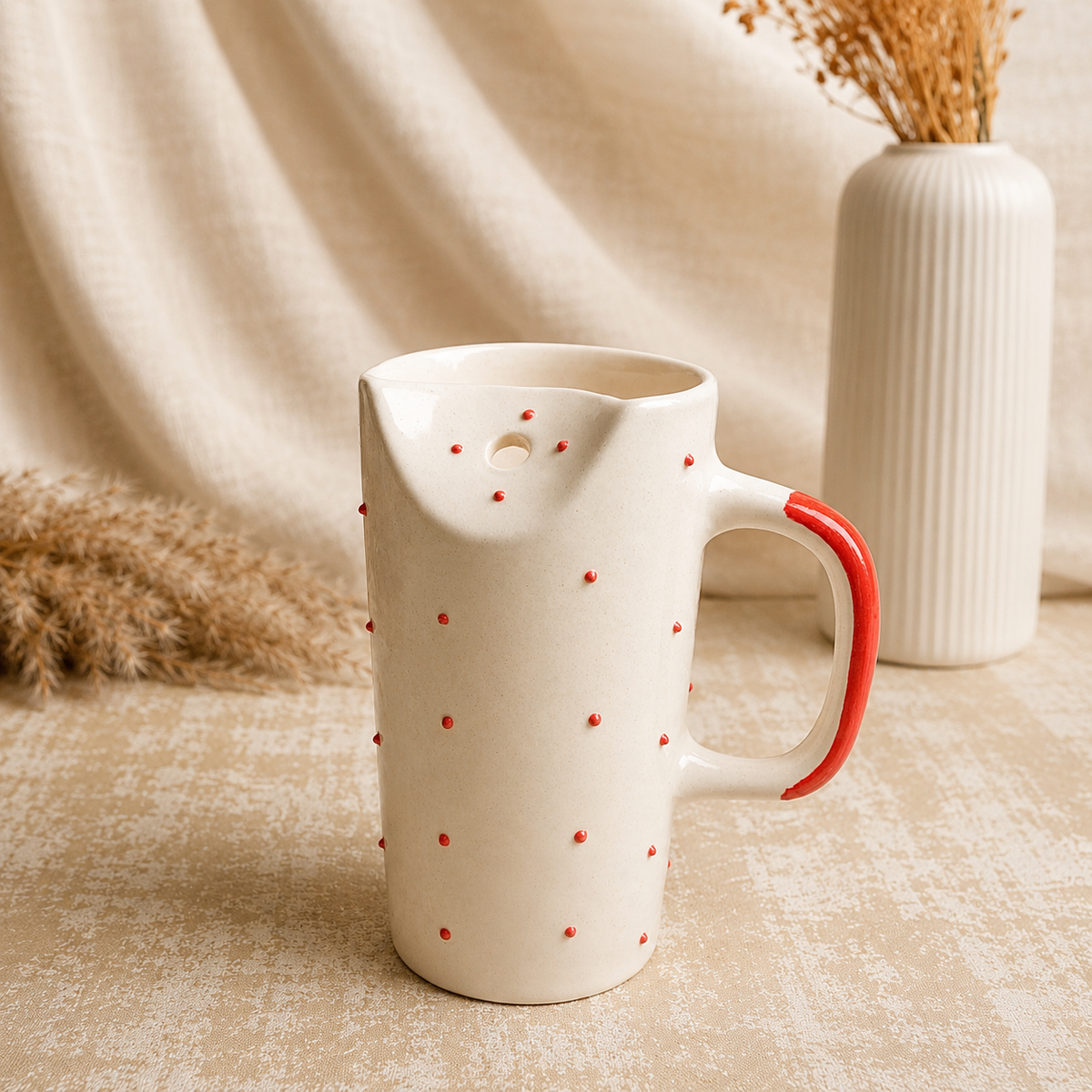 Artecasa Crimson Ceramic Sipper Hamper | Premium Raksha Bandhan Gift Hamper - https://artecasa.in/