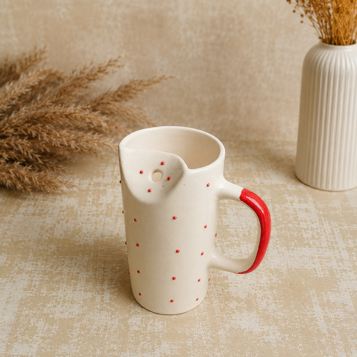 Artecasa Crimson Ceramic Sipper Hamper | Premium Raksha Bandhan Gift Hamper - https://artecasa.in/