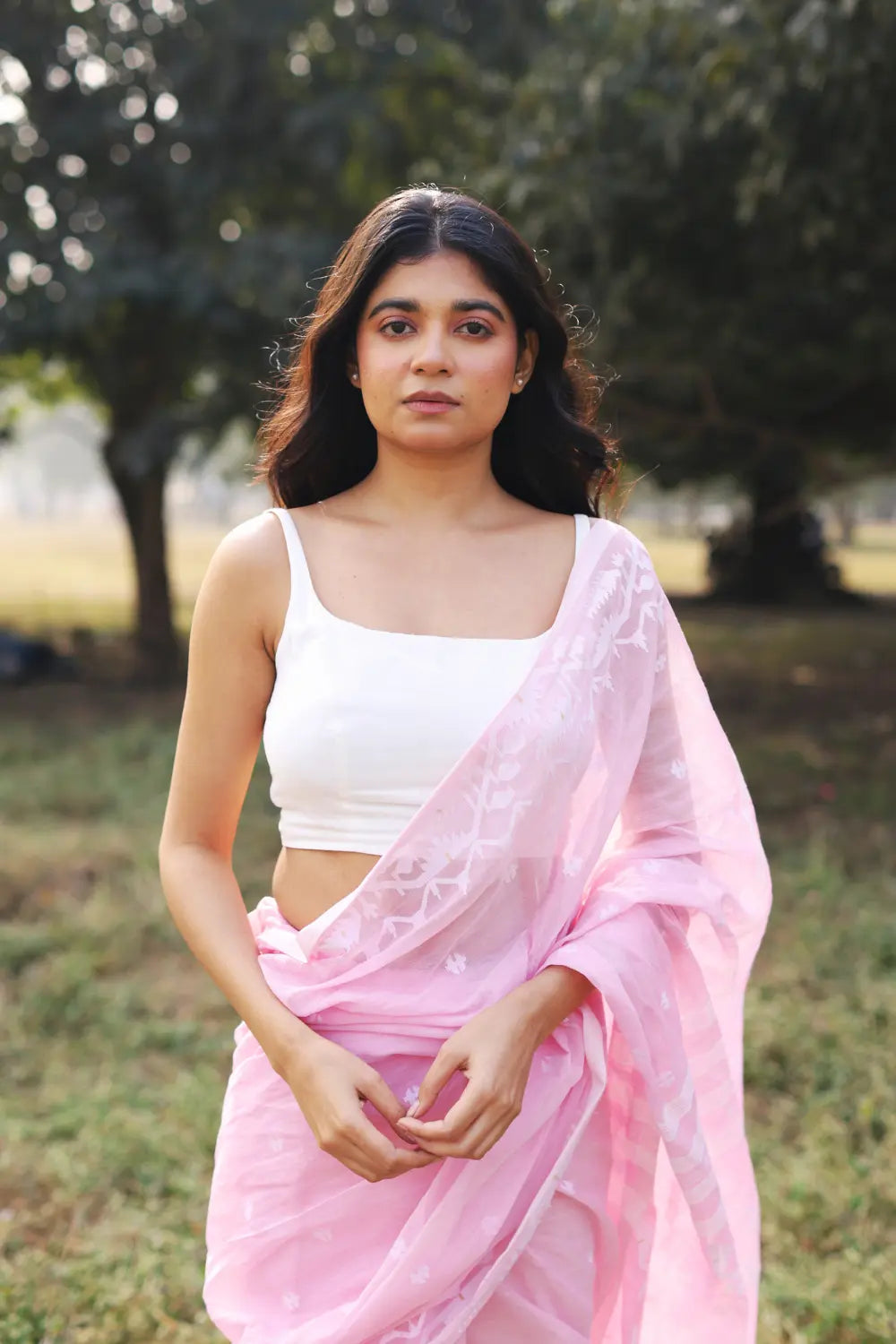 Shwet (White) Basic Blouse-Sutra Art of Clothing