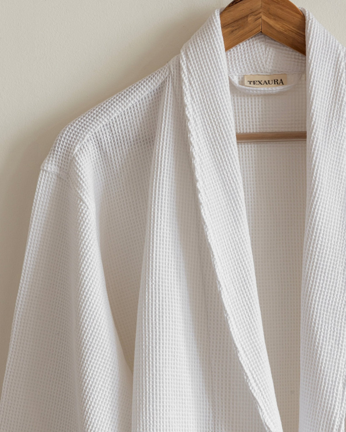 Mini Waffle Bathrobes White - Texaura