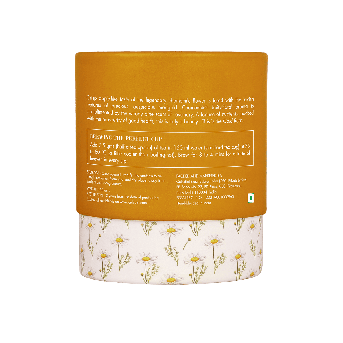 Chamomile Tea | Gold Rush - CELESTE