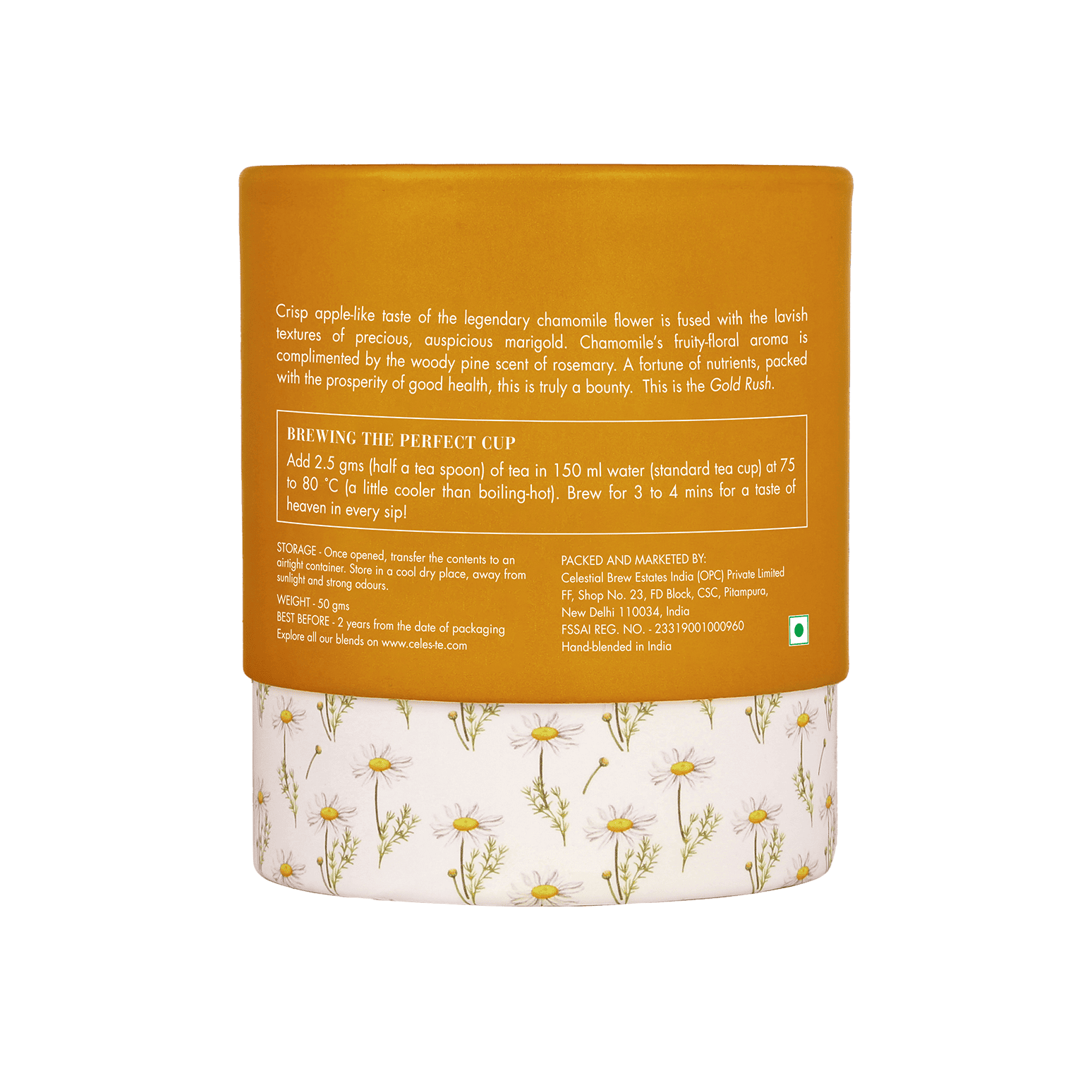 Chamomile Tea | Gold Rush - CELESTE