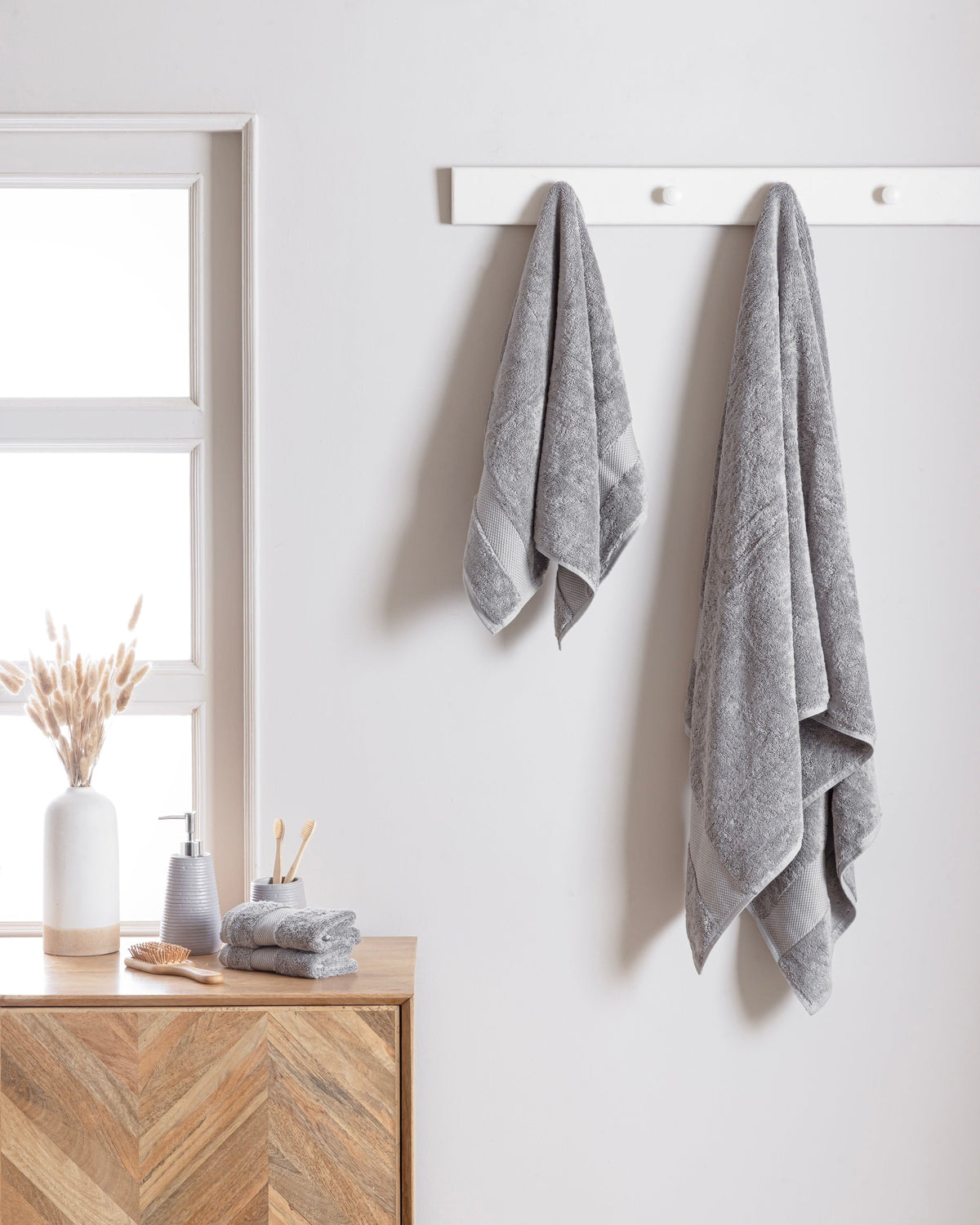 Ash - Quintessential Towel Set of 4 - Texaura