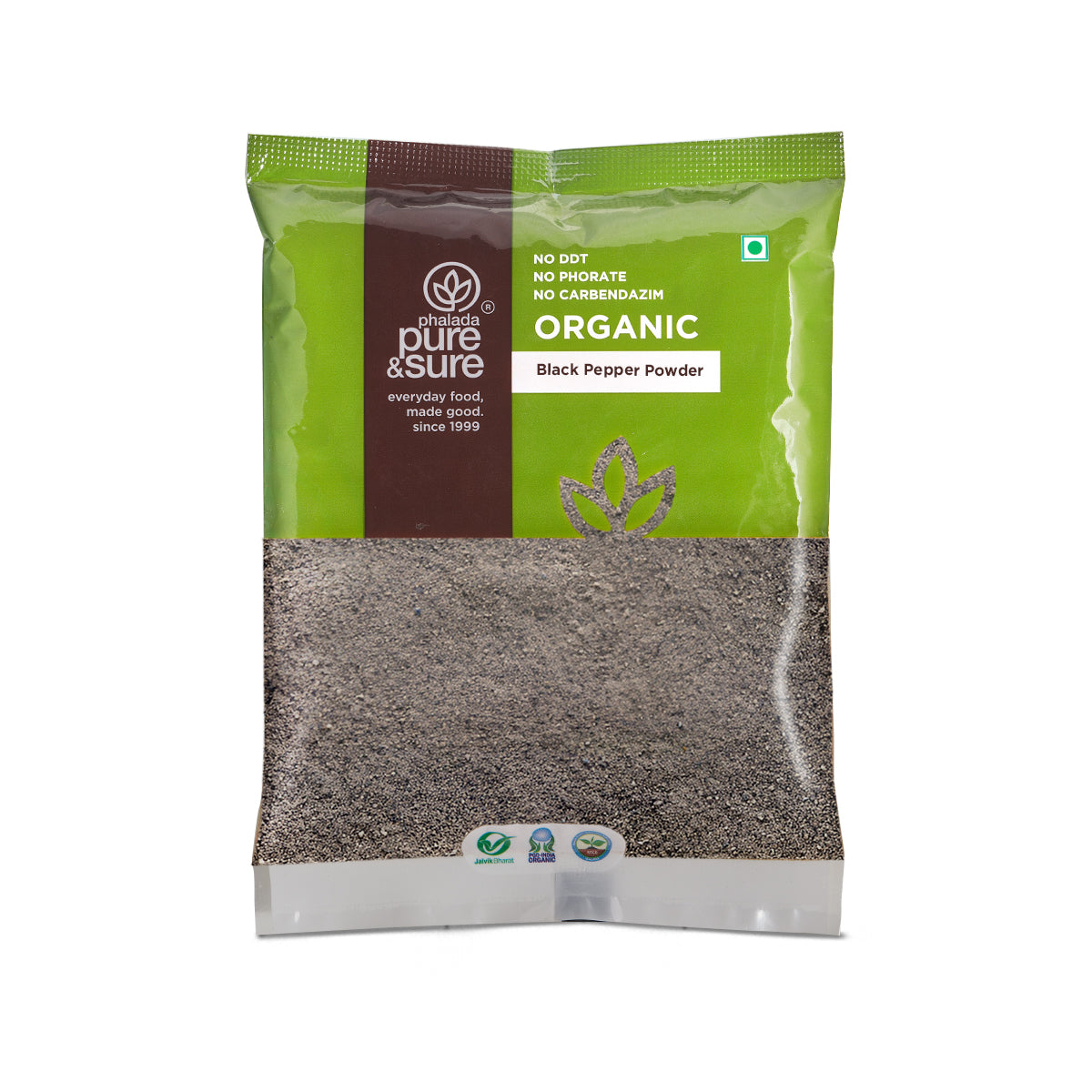 Phalada Pure and sure- Organic Black pepper powder Front