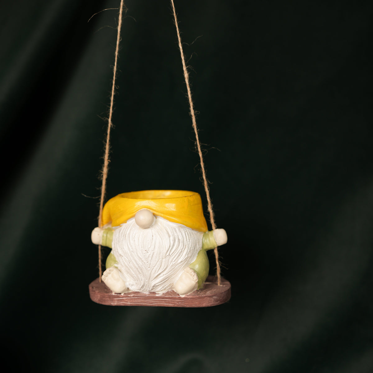 Santa Pot of Joy – Christmas Santa Planter Pot | Festive Decorative Planter for Home Decor | Cute Santa Face Plant Pot (Set of 1) - https://artecasa.in/