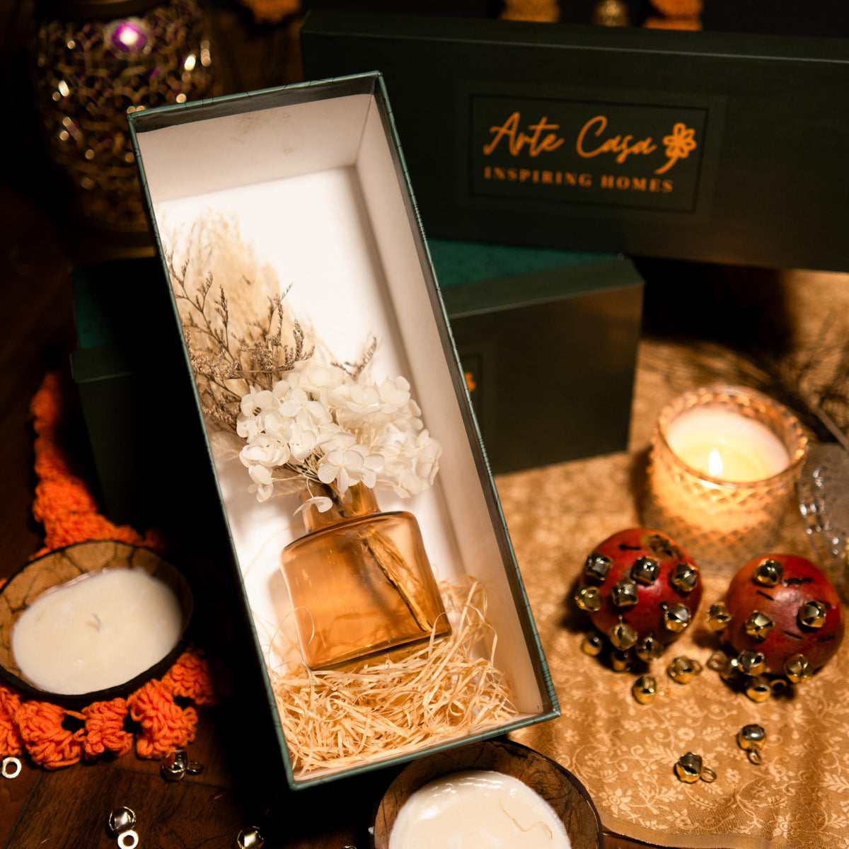 Timeless treasure Diwali gift box - https://artecasa.in/