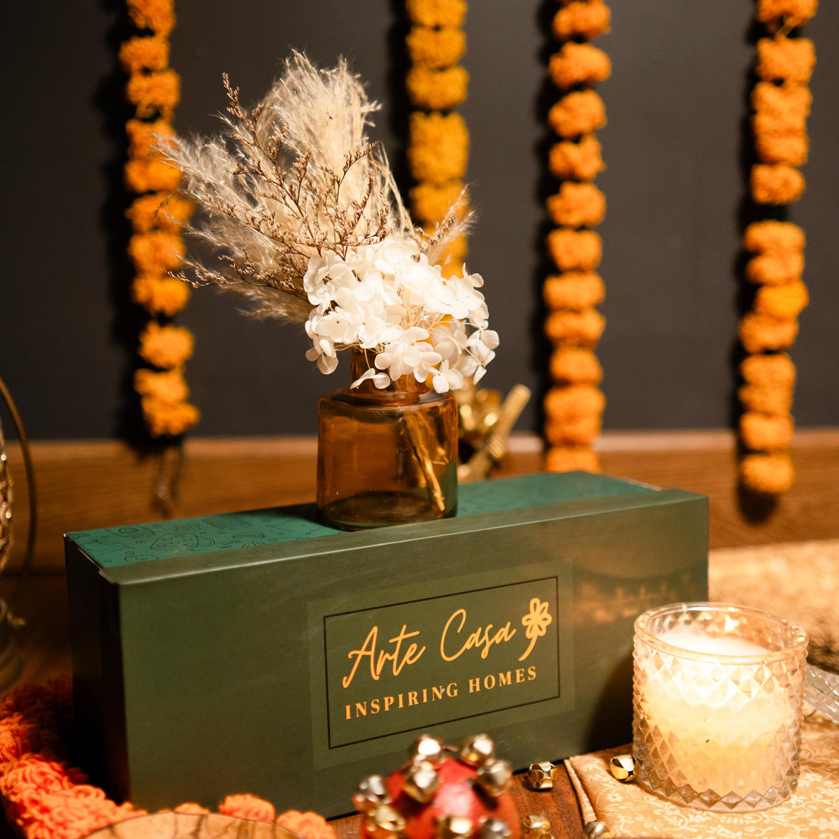 Timeless treasure Diwali gift box - https://artecasa.in/