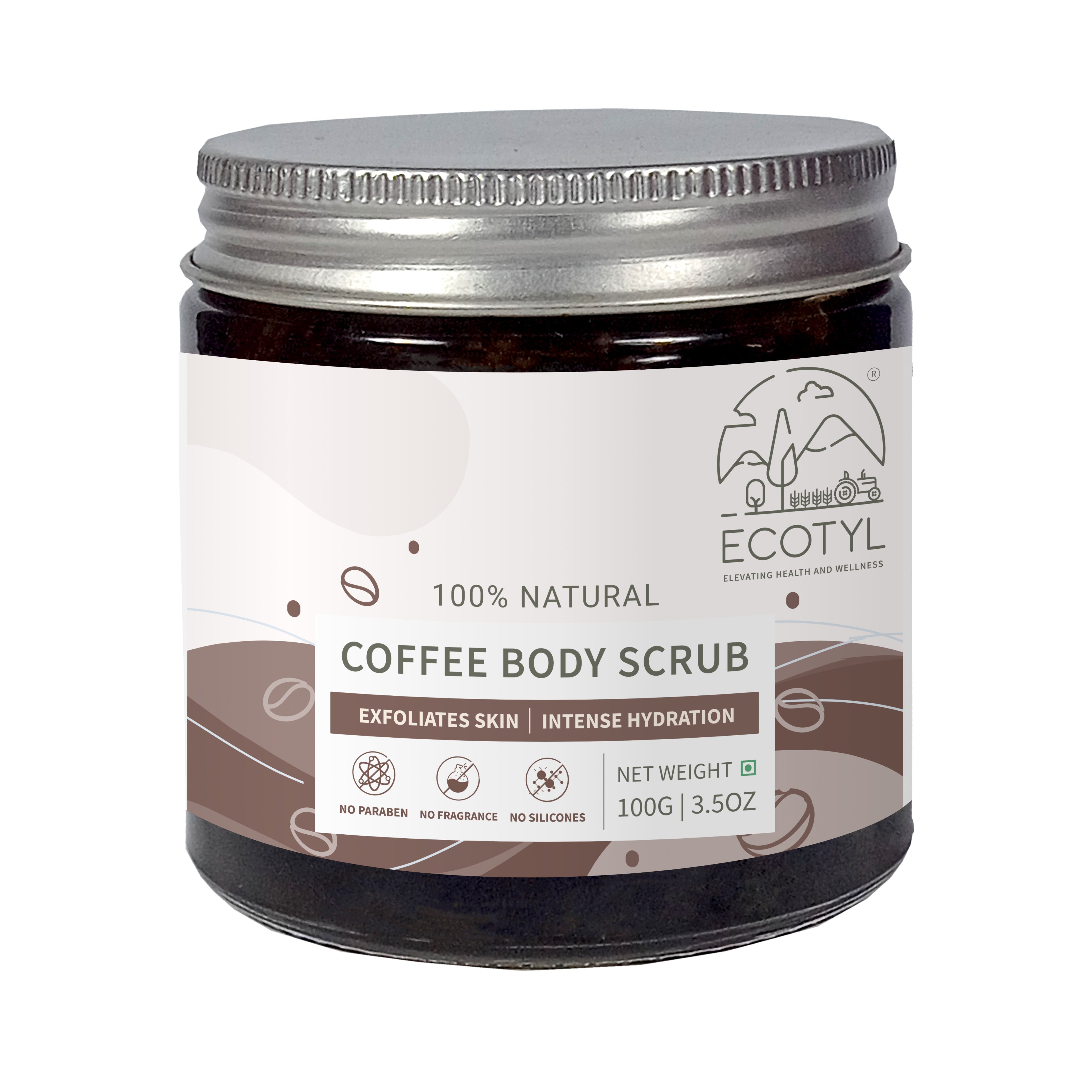 Coffee Body Scrub - Ecotyl - 100% Organic I Sustainable