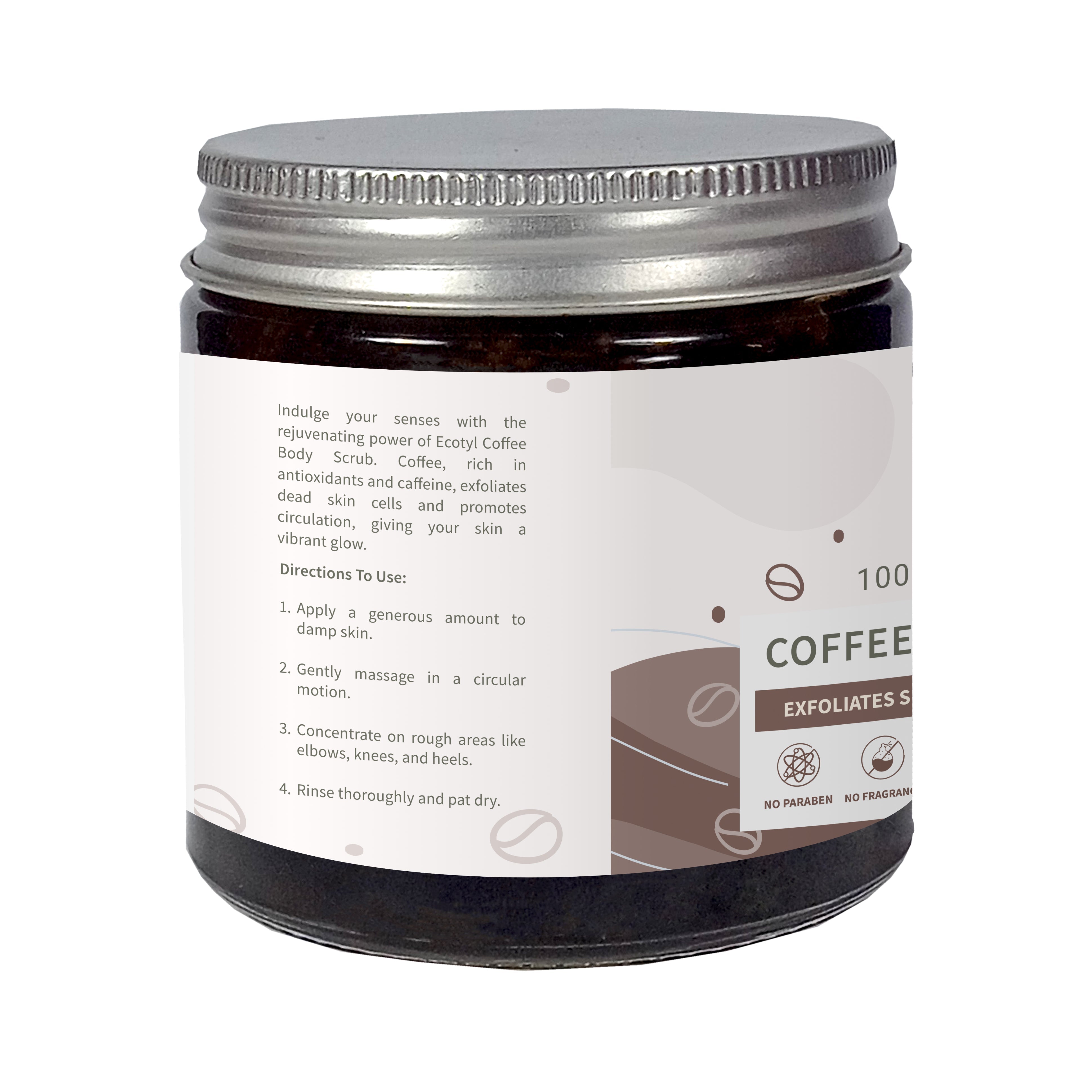 Coffee Body Scrub - Ecotyl - 100% Organic I Sustainable