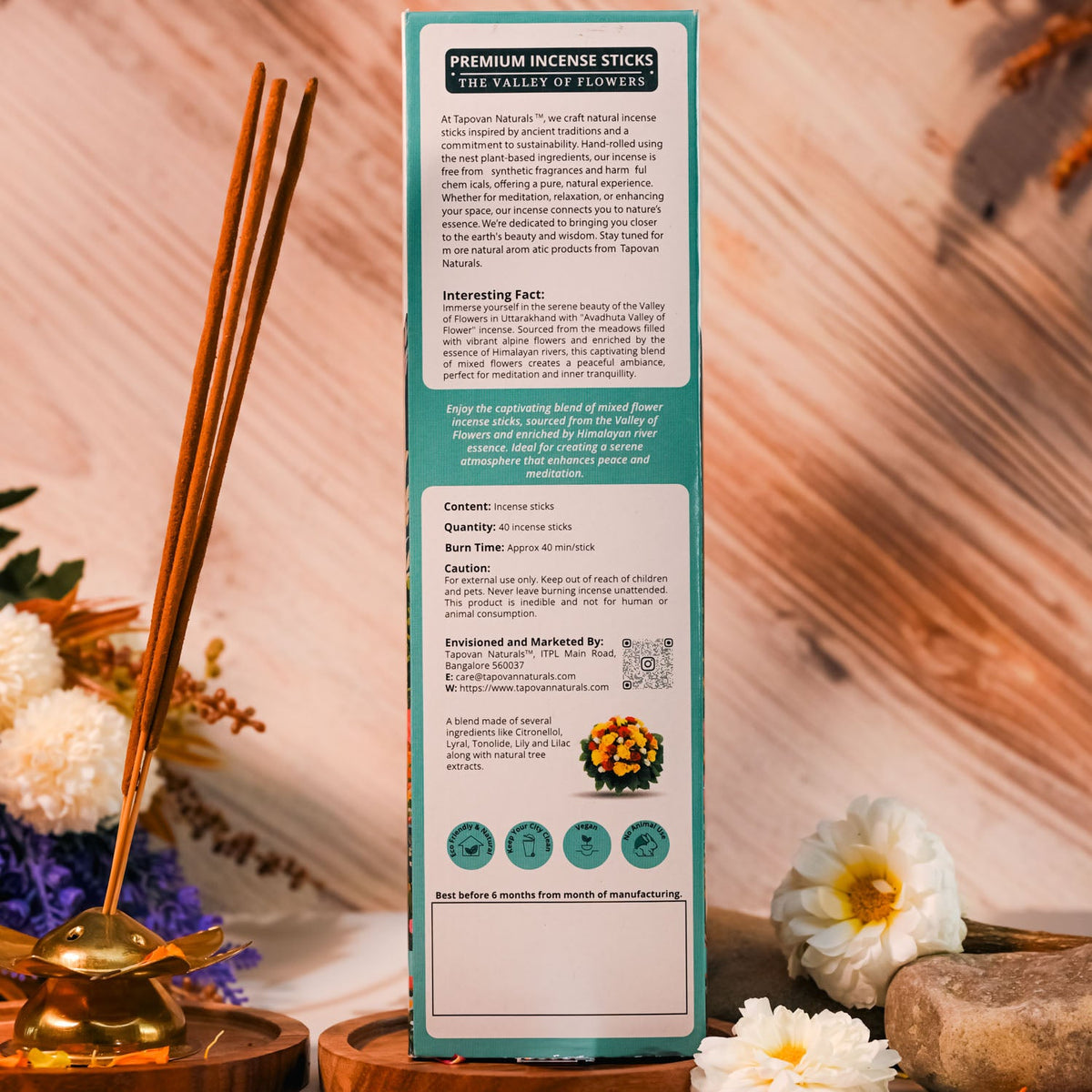 Valley Of Flowers Incense Sticks - Avadhuta