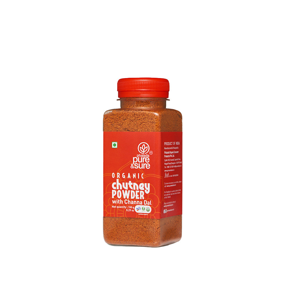 Chutney powder with chana dal fssai