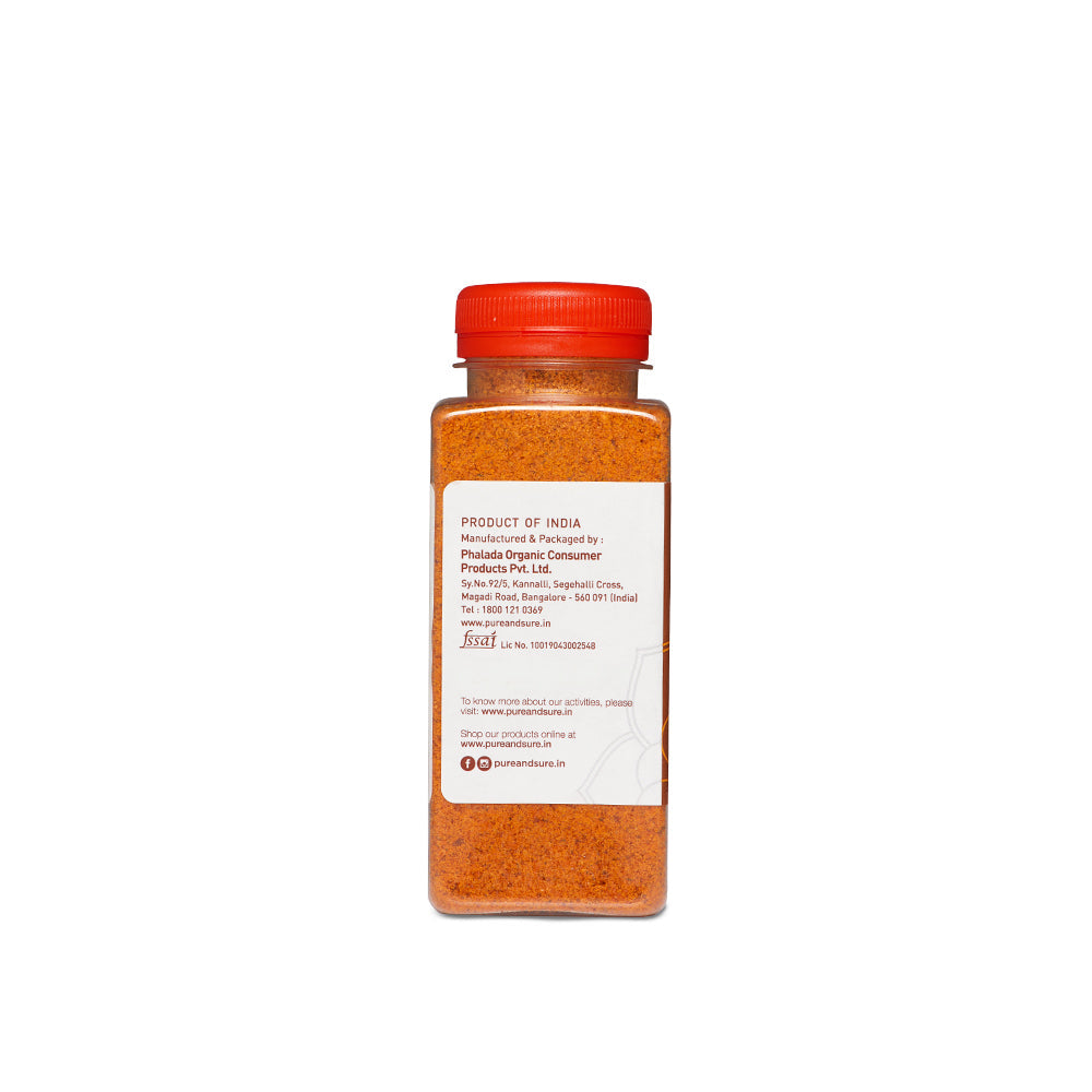 Chutney powder with coconut back