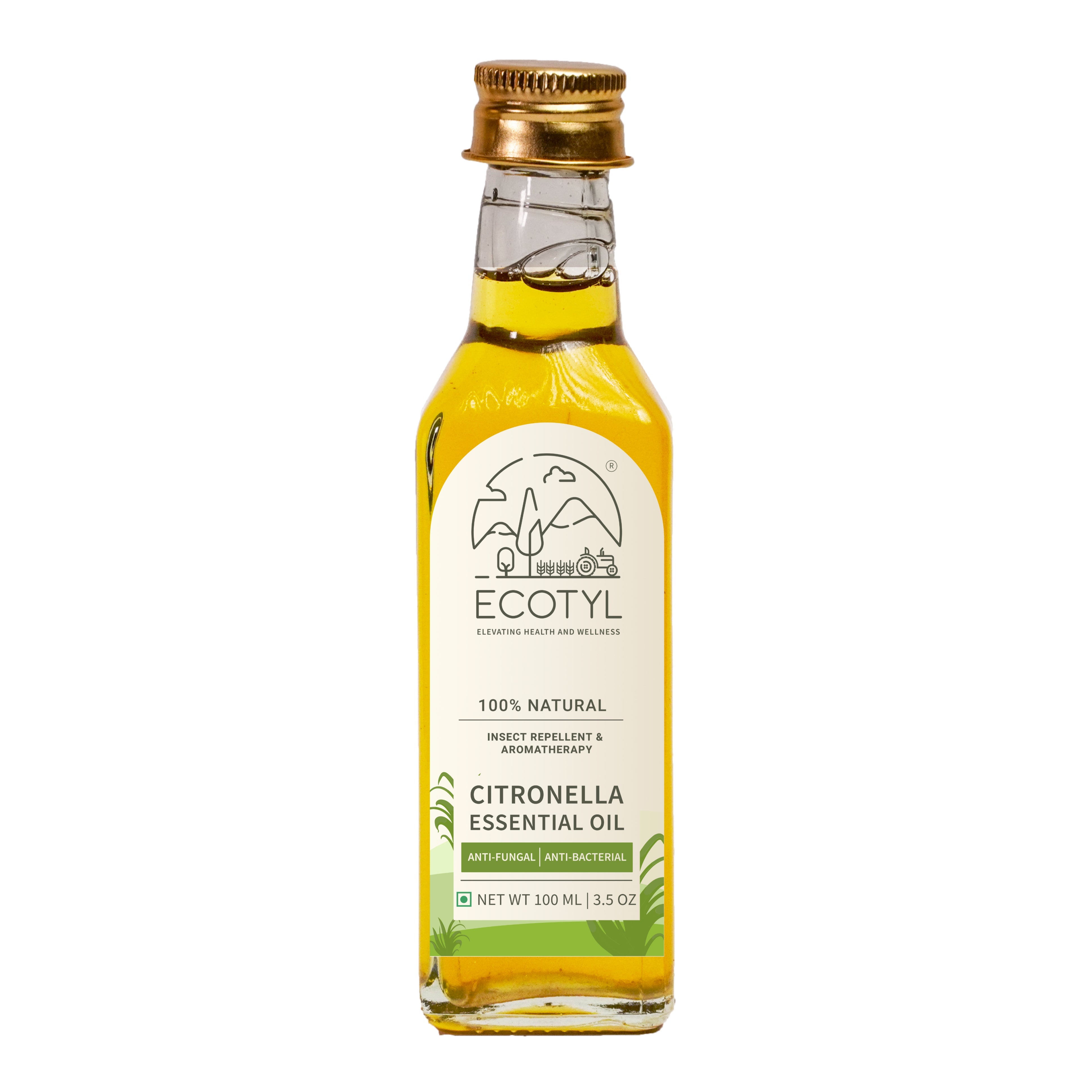 Citronella Oil - Ecotyl - 100% Organic I Sustainable