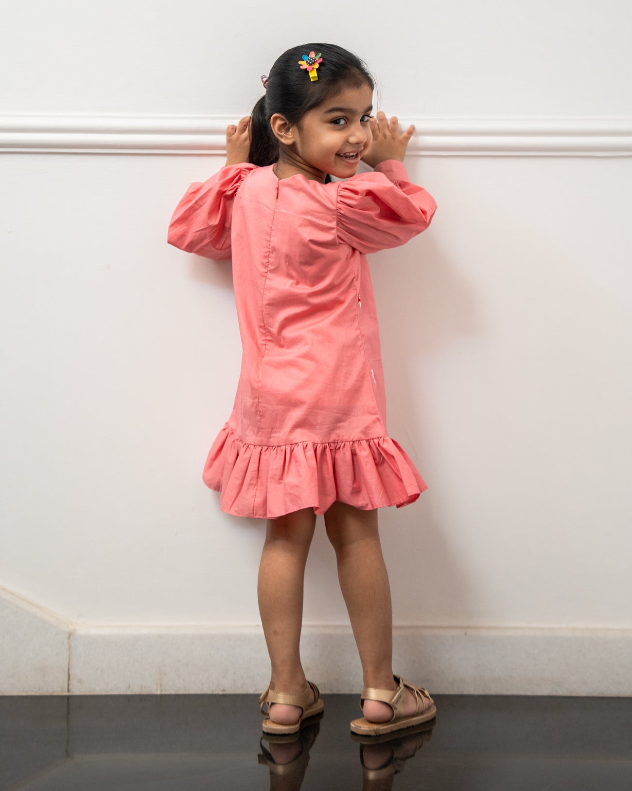 Mahi Hand-Embroidered Dress – hand-embroidered 100% cotton – RASRA MAI