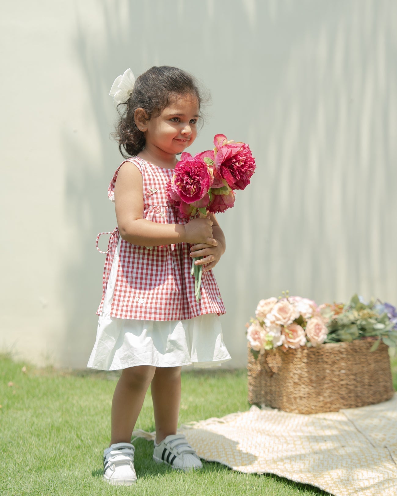 Inika Hand-Embroidered Dress – hand-embroidered 100% cotton – RASRA MAI