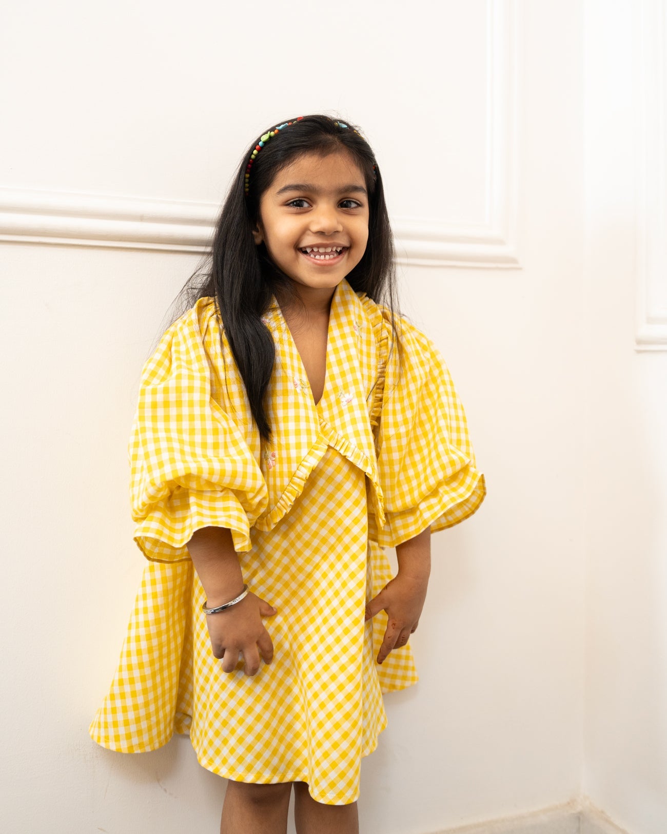 Ray Hand-Embroidered Dress – hand-embroidered 100% cotton – RASRA MAI
