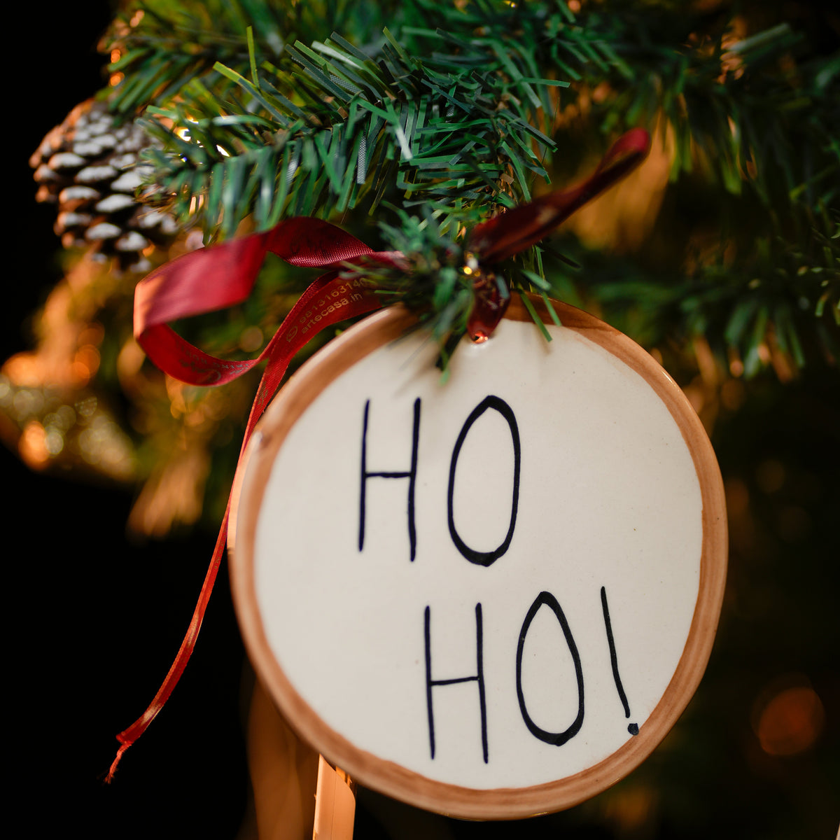 Ho Ho Ho Festive Ornament - https://artecasa.in/