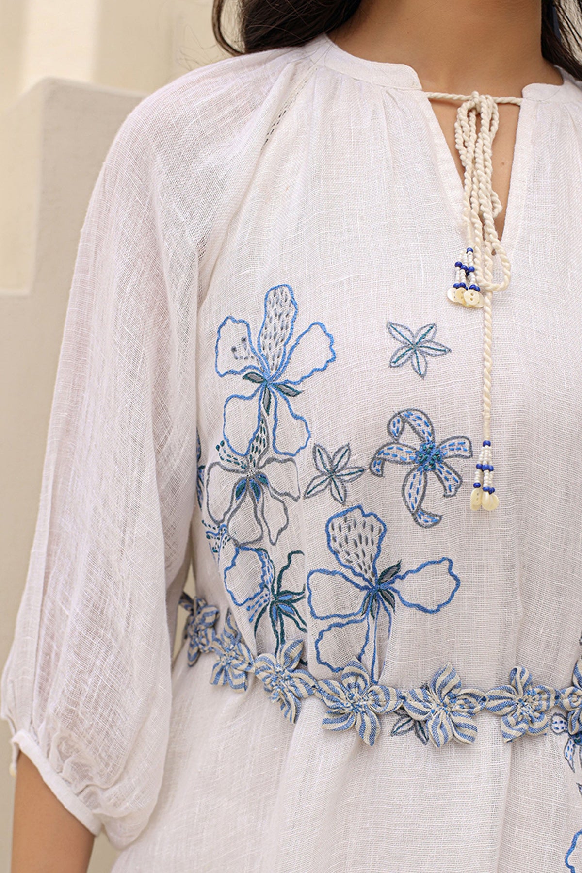Delo White Dress - Dhãran