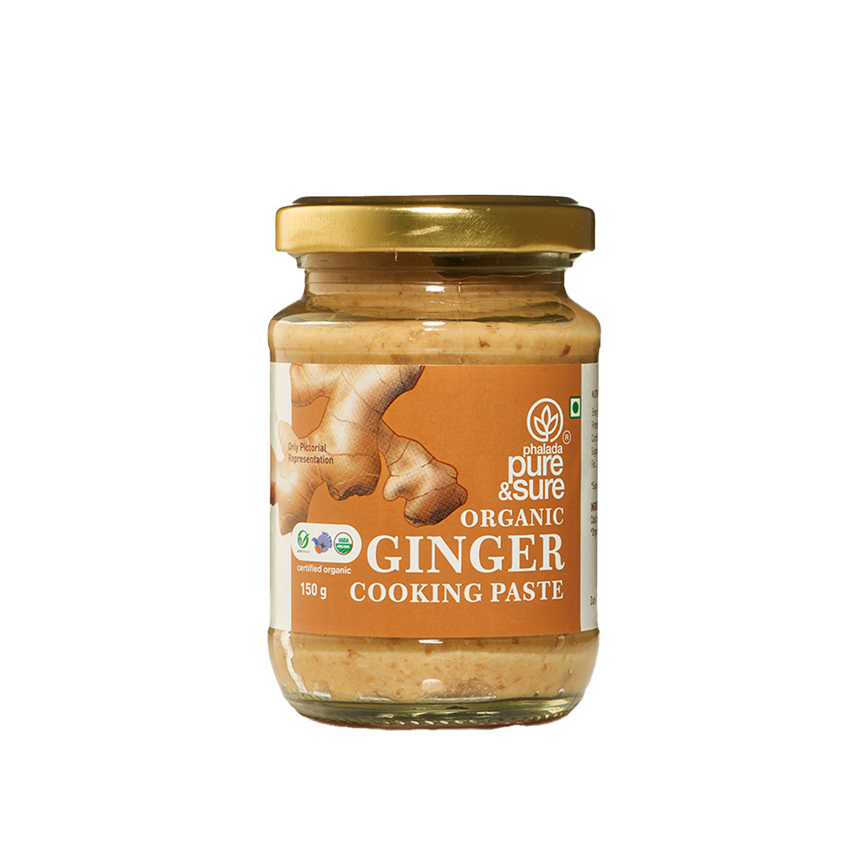 Phalada Pure and sure- Organic Ginger paste Front