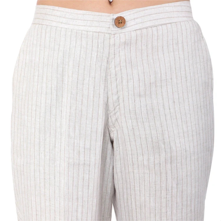 Hemp Striped Lounge Pants