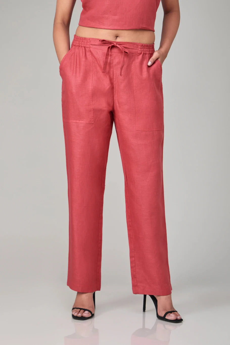 Hemp Teracotta Red Co-Ord Set