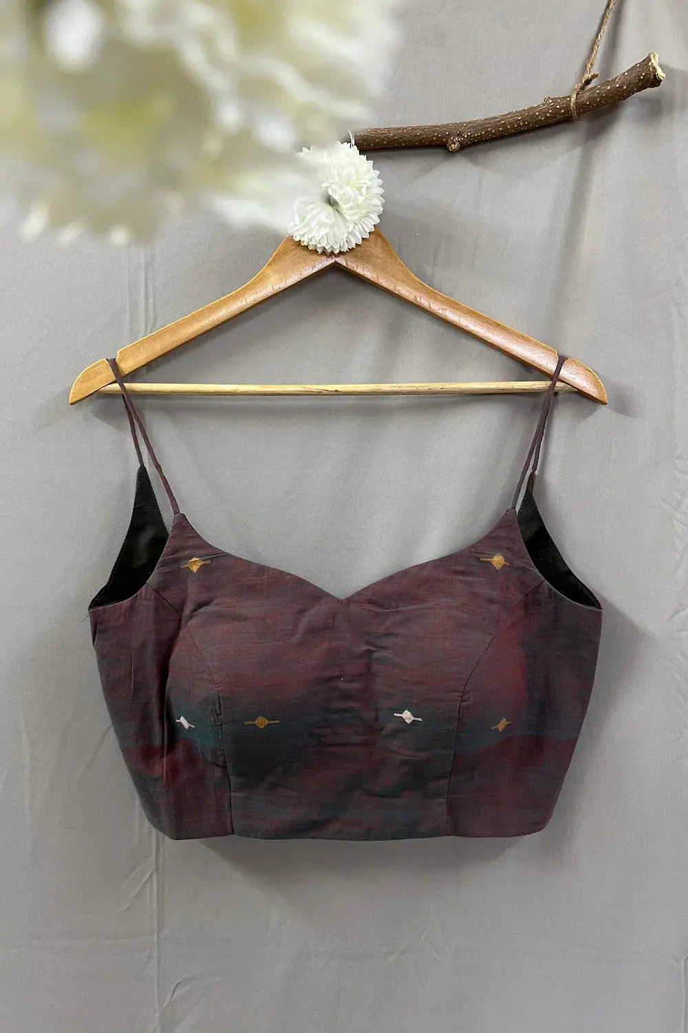 Daruni Jamdani Blouse-Sutra Art of Clothing