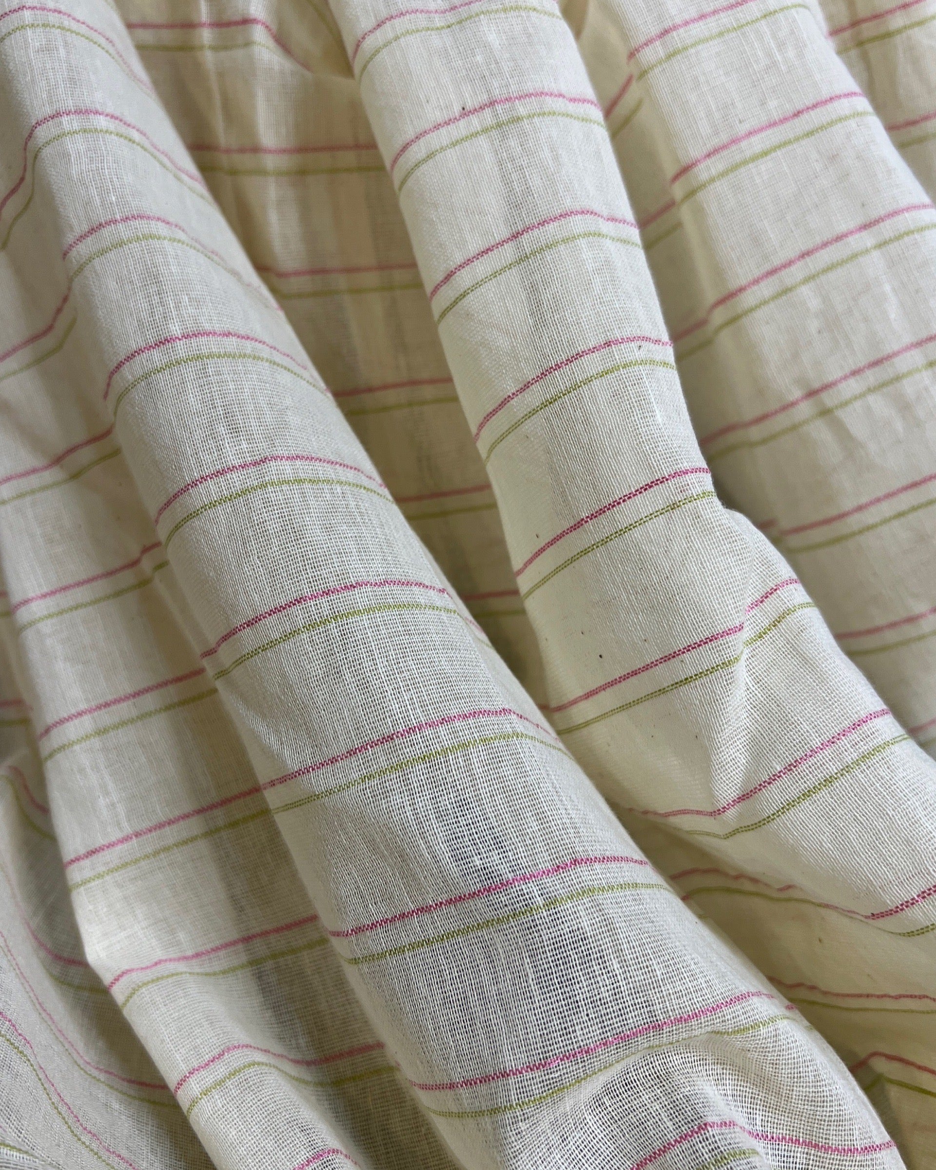 Elegant mustard khadi cotton saree by ShopAaMe from the Kadambini collection featuring timeless ethnic style