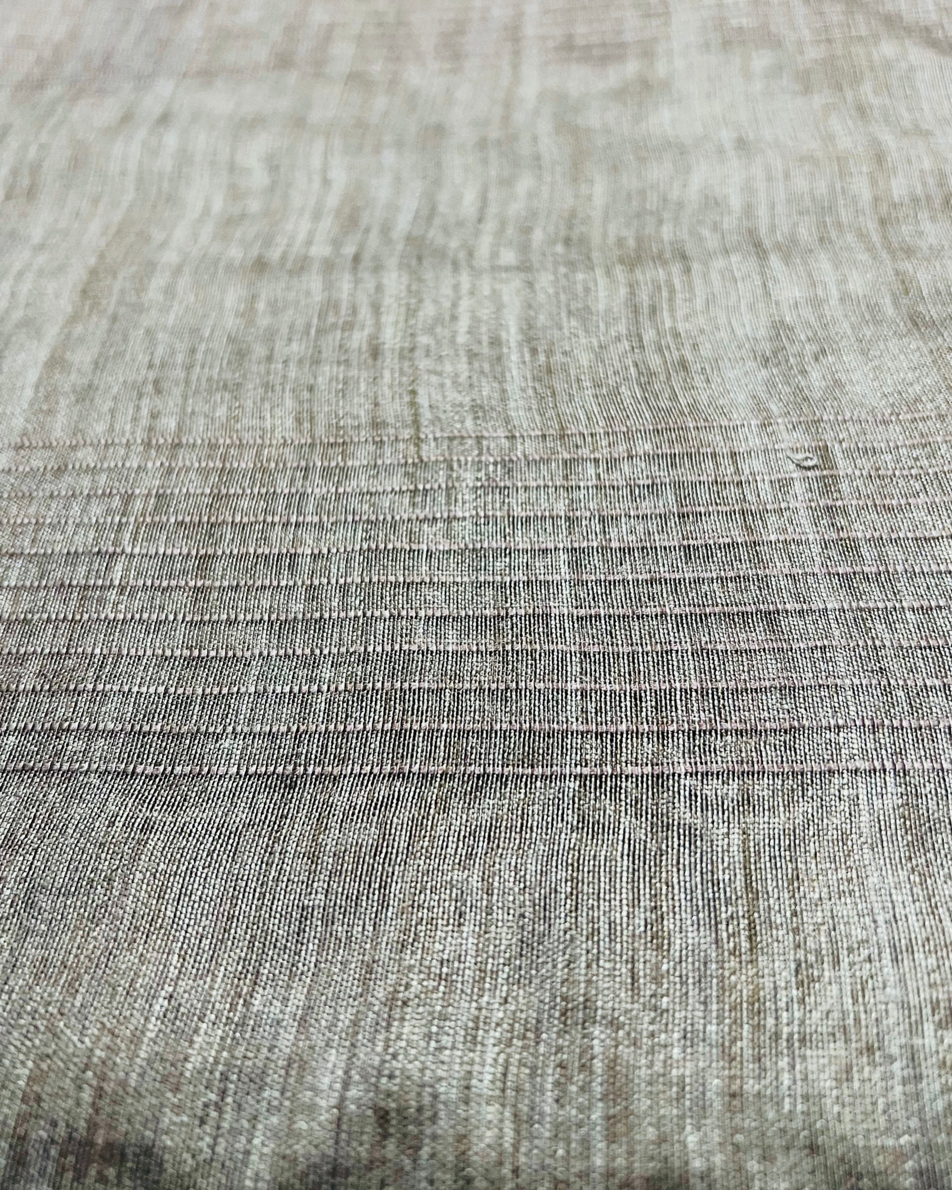 White Taupe art silk Bhagalpuri silk handloom saree