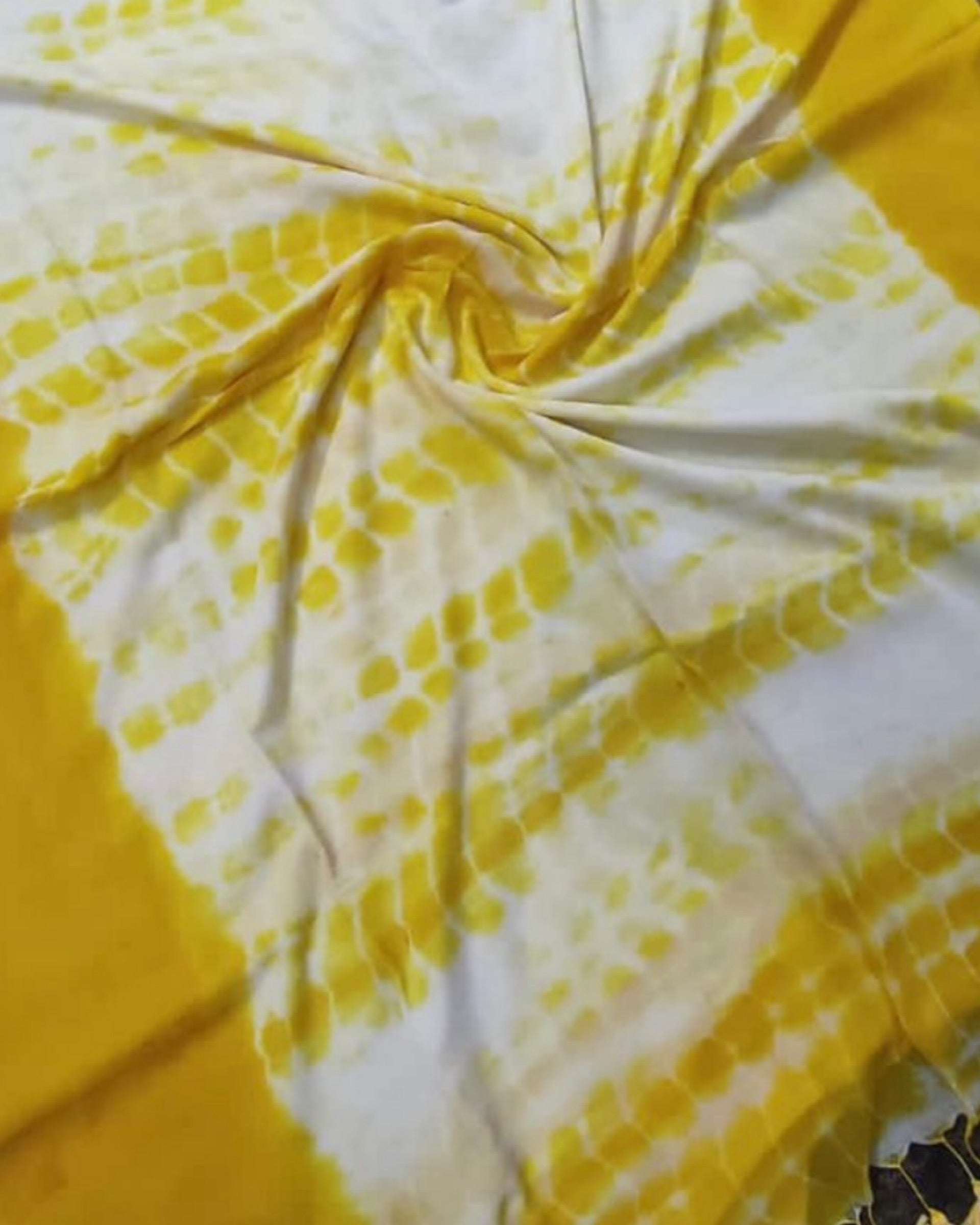 Shop AaMe Golden Sandune saree in soft mulmul cotton
