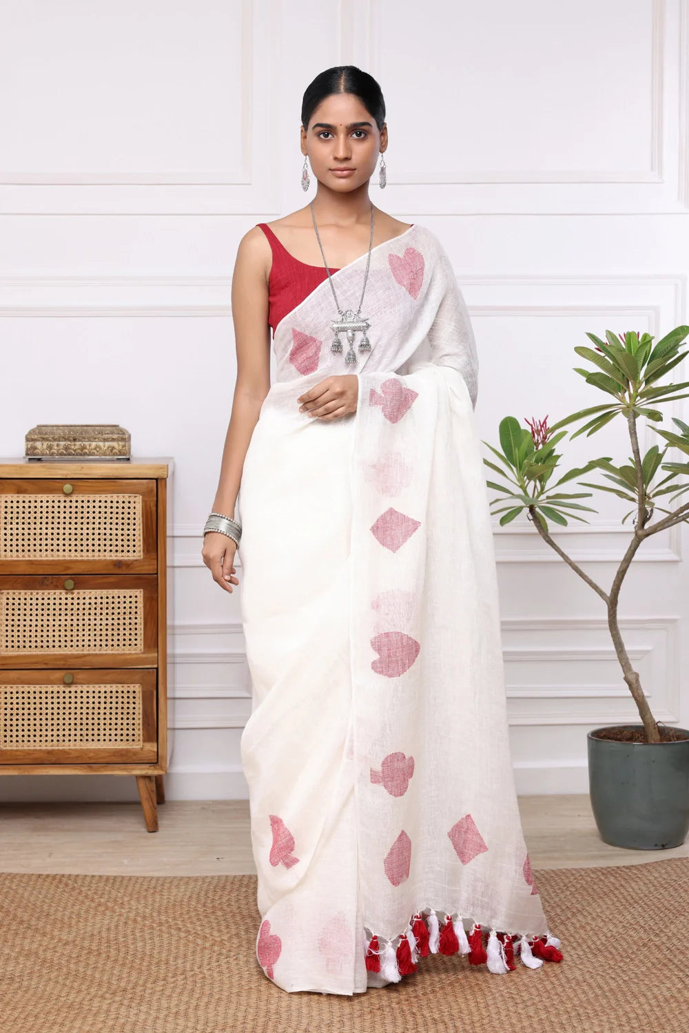 Basic Laal Blouse-Sutra Art of Clothing