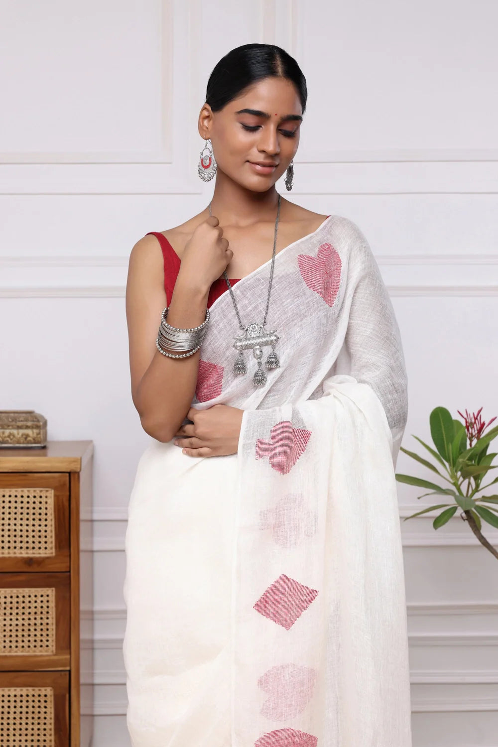 Basic Laal Blouse-Sutra Art of Clothing