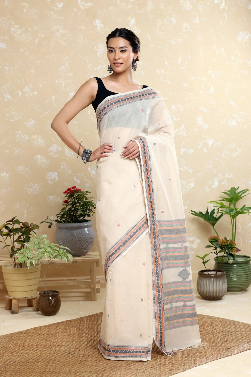 Basic Kaali Syahi Blouse-Sutra Art of Clothing