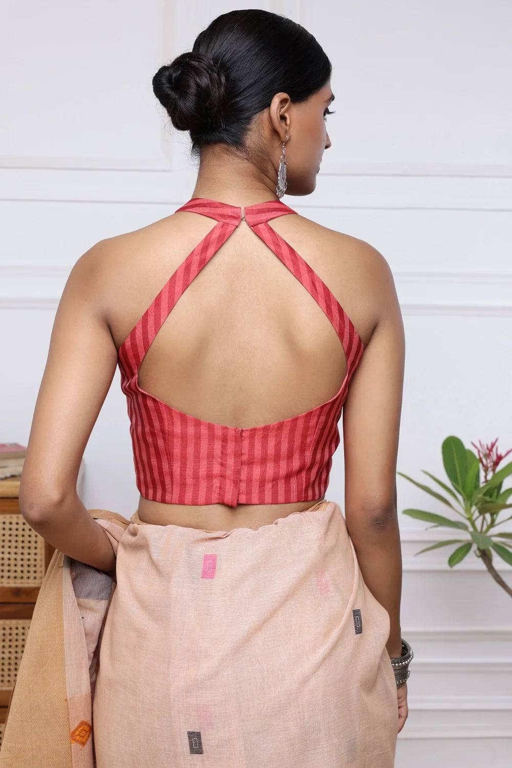 Crimson Blouse-Sutra Art of Clothing