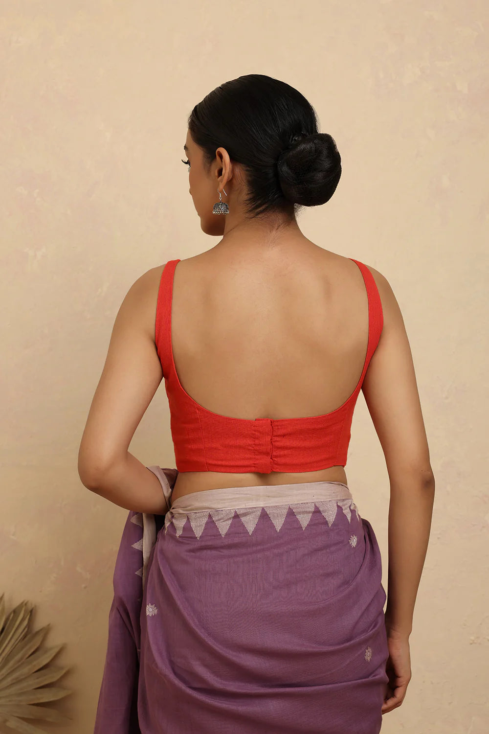 Basic Orange Blouse-Sutra Art of Clothing