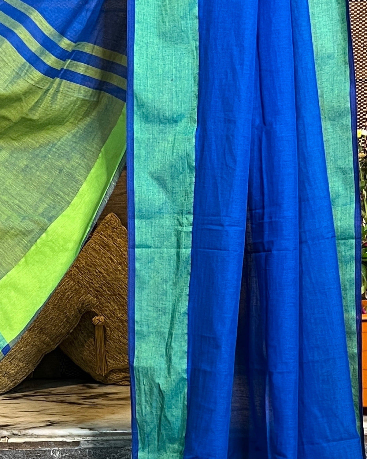 nadiyaan khaadi cotton saree by Shopaame