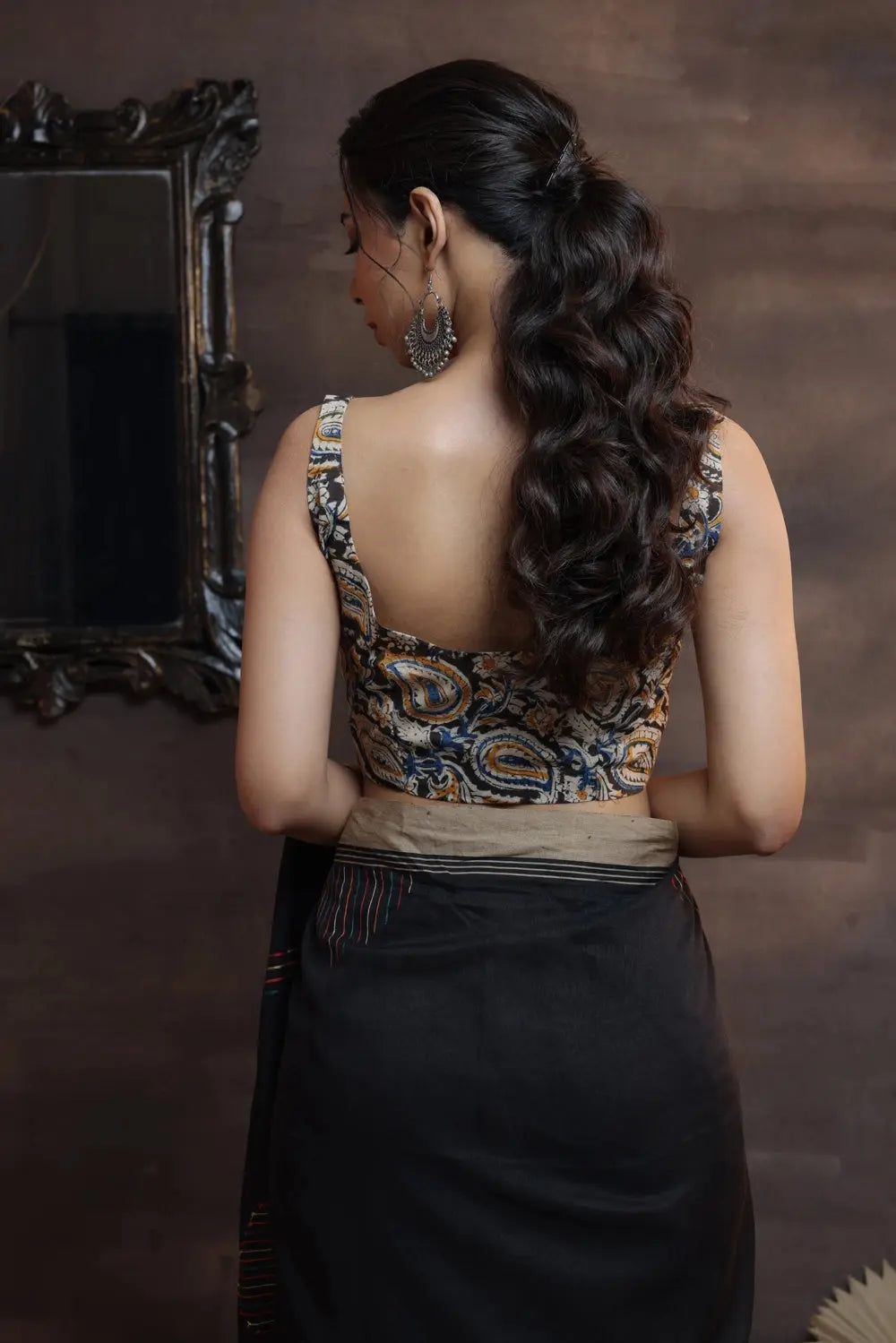 Ananya Kalamkari Blouse-Sutra Art of Clothing