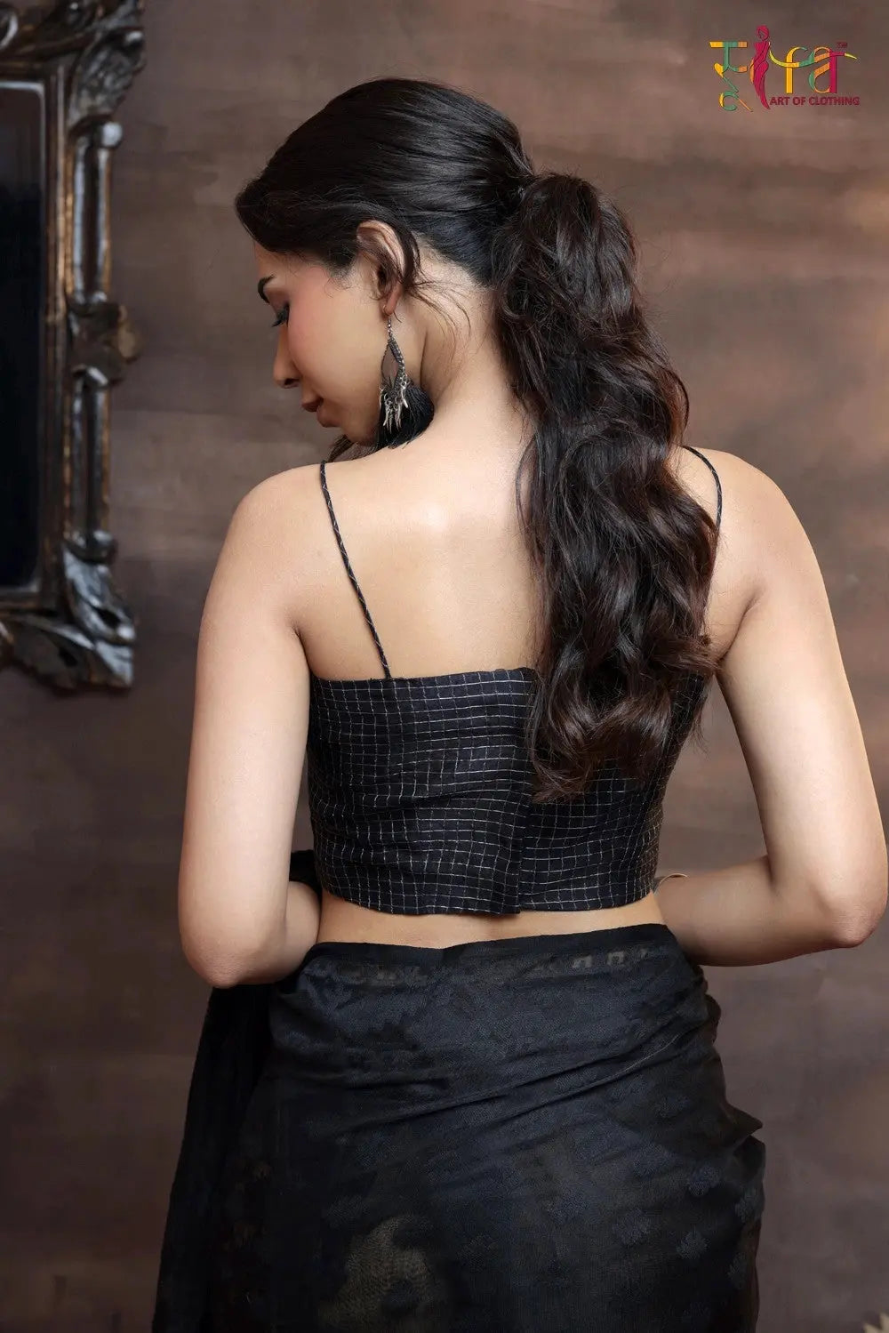 Chaandani Raat Blouse-Sutra Art of Clothing