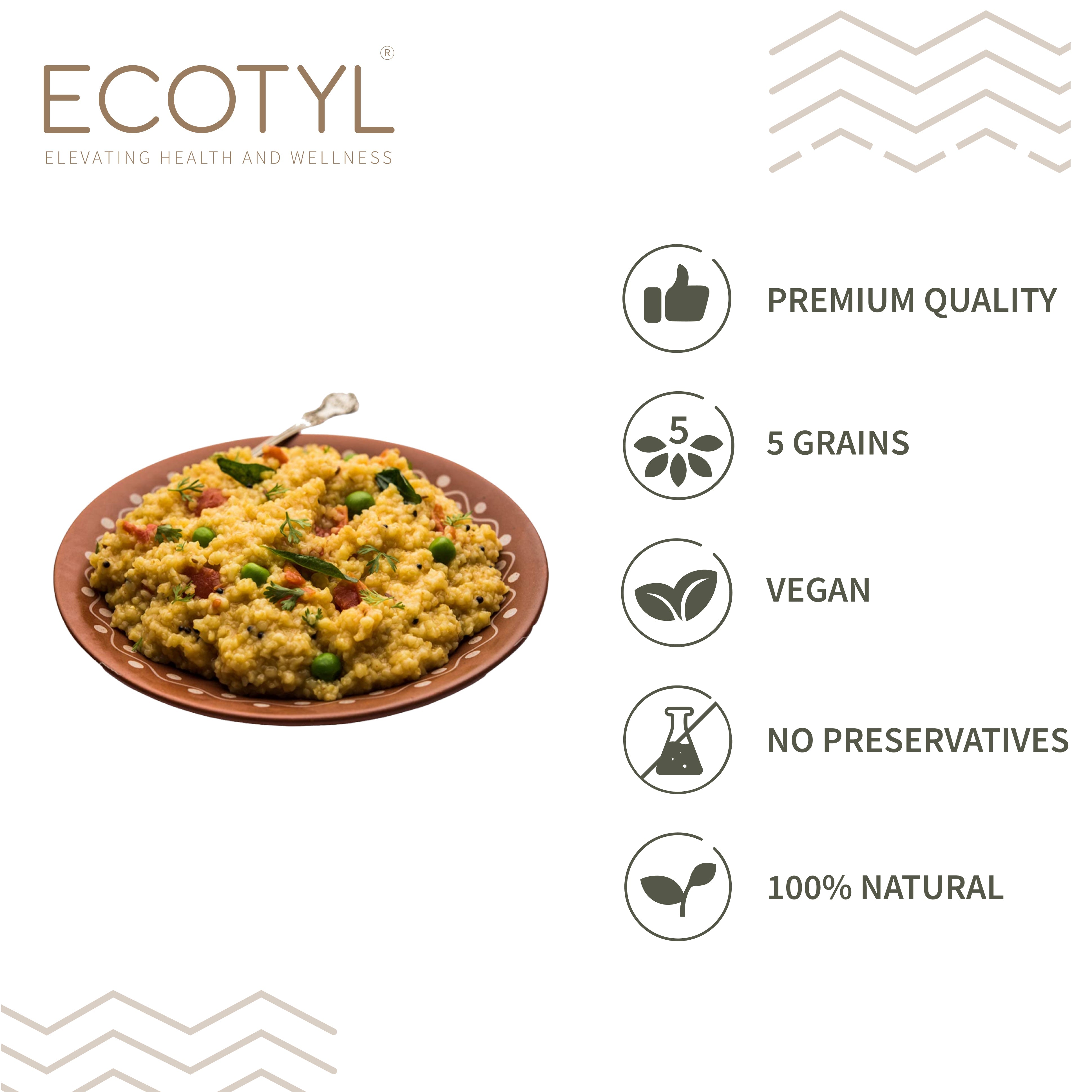 Multigrain Dalia - Ecotyl - 100% Organic I Sustainable