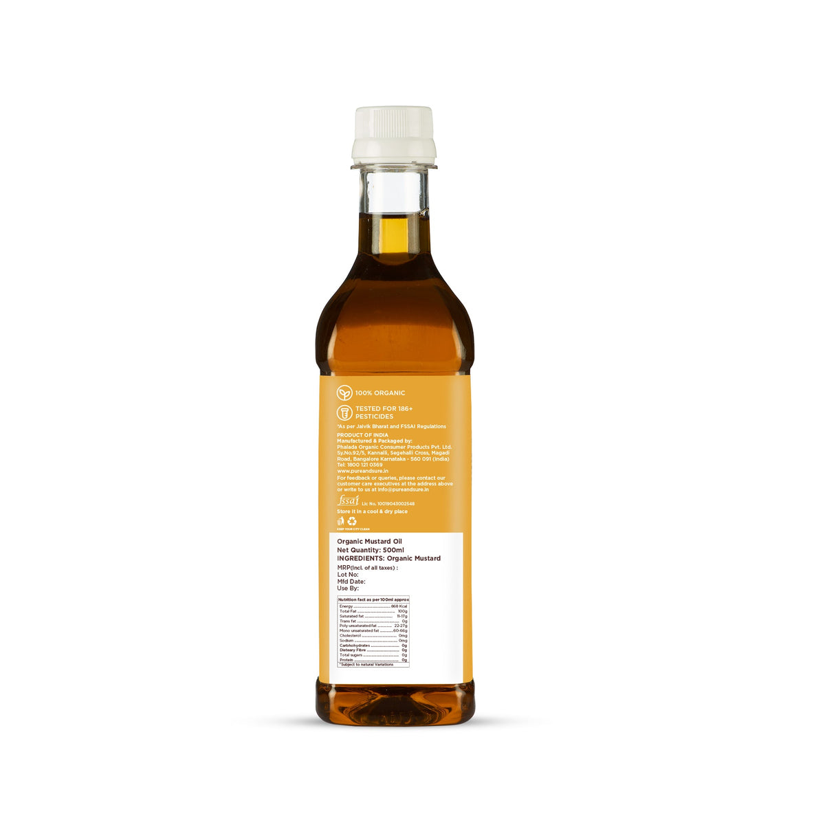 Mustard oil back