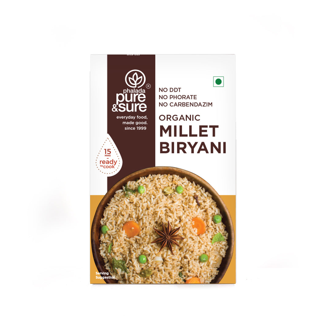 Phalada Pure And Sure Organic Millet Biryani Front